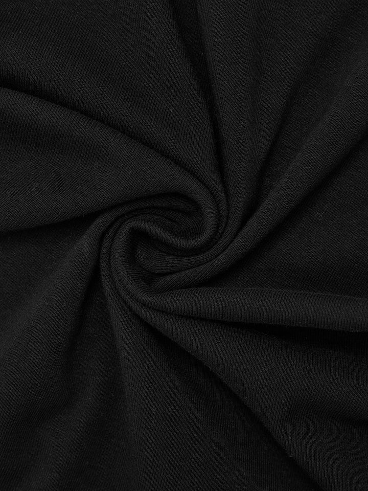 Tank Preppy Fabric Splicing Layered Ruffle Drop-Waist Mini Dresses
