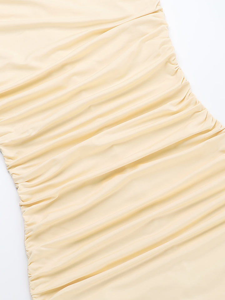 Túnica elegante Vestido de mujeres maxi asimétricas rocked