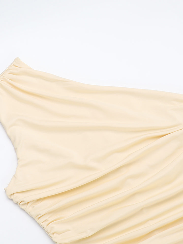 Túnica elegante Vestido de mujeres maxi asimétricas rocked