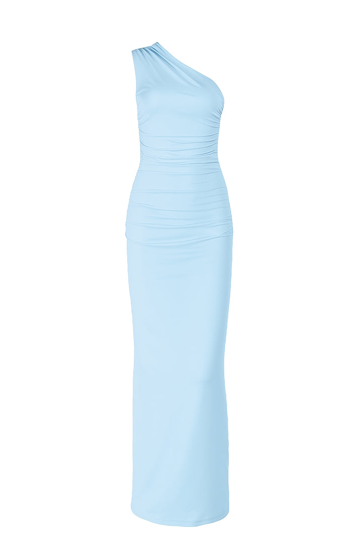 Túnica elegante Vestido de mujeres maxi asimétricas rocked