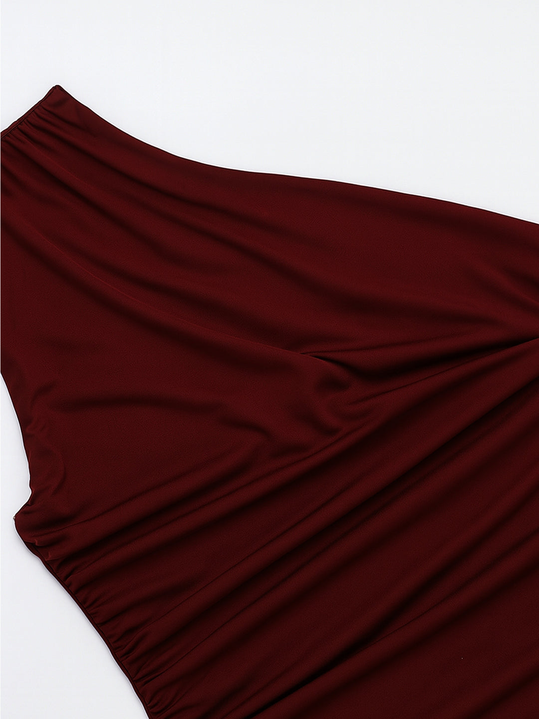 Túnica elegante Vestido de mujeres maxi asimétricas rocked
