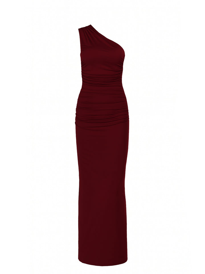 Túnica elegante Vestido de mujeres maxi asimétricas rocked