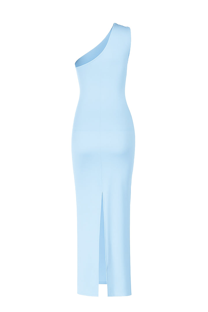 Túnica elegante Vestido de mujeres maxi asimétricas rocked