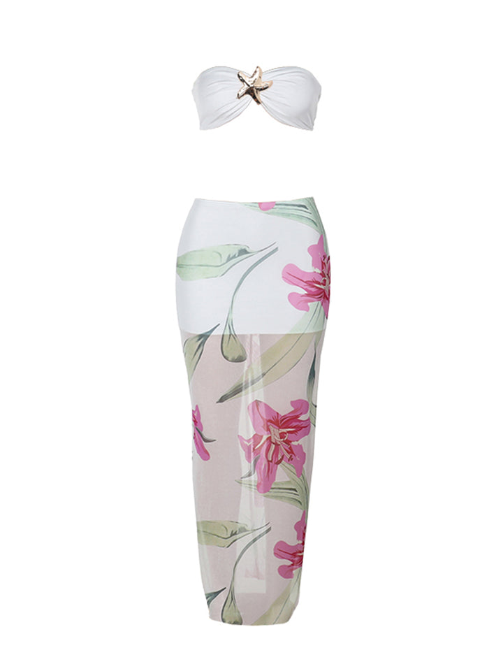 Tunique boho floral 3d floral micro-culte women bdouts tenues
