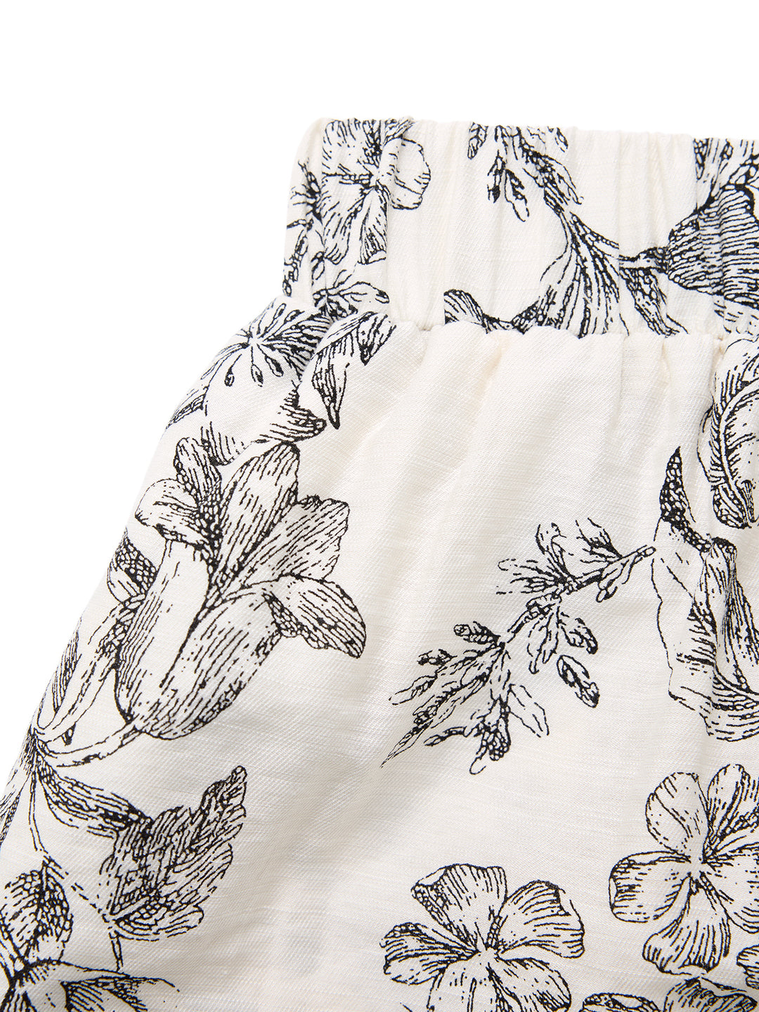 Une ligne boho floral rond cou long femmes tenues deux pièces
